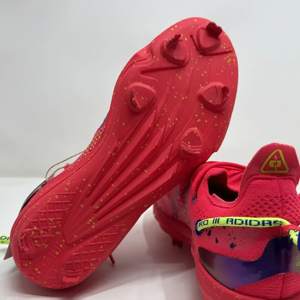 Adidas Adizero Electric + 2.0 Shades Baseball Metal Cleats Red Men’s 7 JH9156